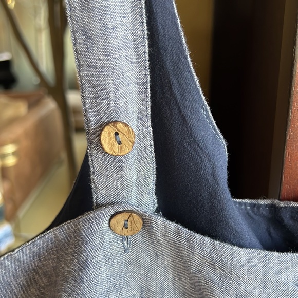 Rachel Zoe 100% Linen Jumpsuit - Picture 9 of 11